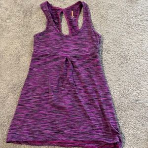 Lucy empire waist work out top